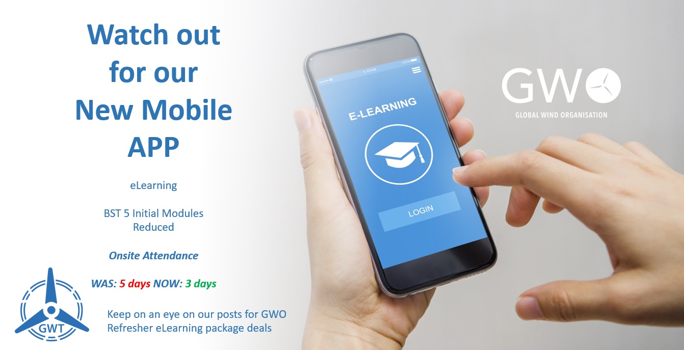 Elearning Reduced Days Gwo Training Scotland New Mobile App